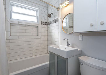 modern subway tile in portland